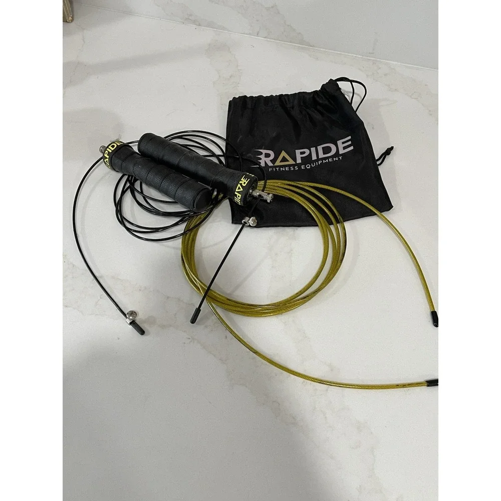 Rapide Fitness Equipment Jump Rope Super Fast Ball Bearings Adjustable Cables